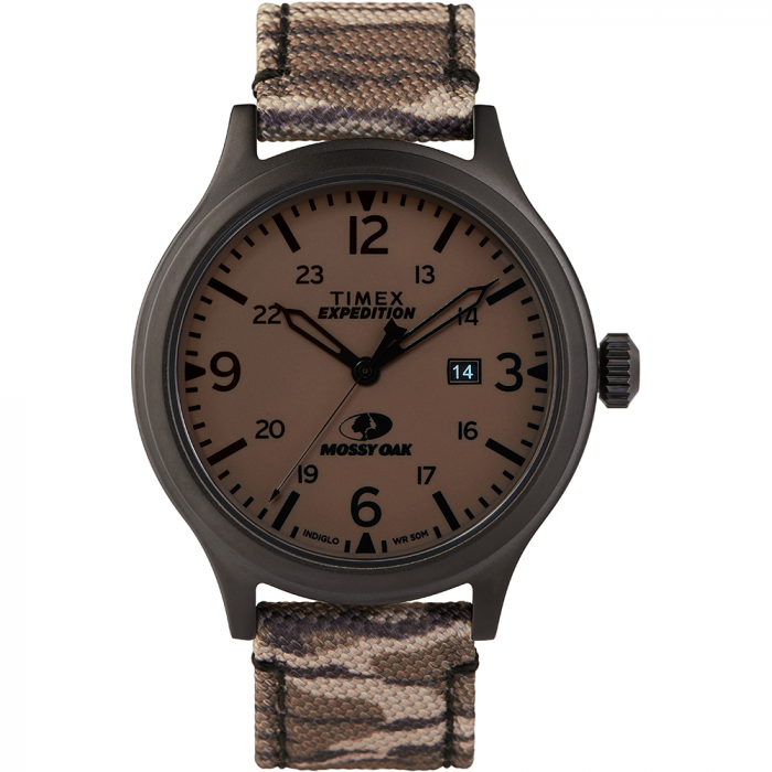 Timex x Mossy OakA(R) Standard – XL 43mm Case – Light Camouflage