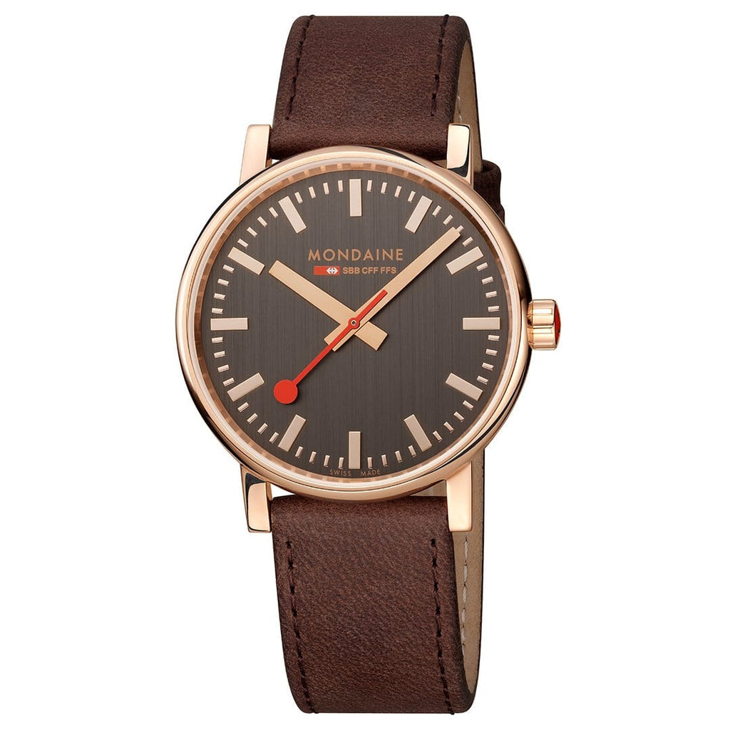 evo2&comma; 40mm&comma; Rose Golden Watch