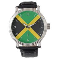 Patriotic Jamaica Flag Watch