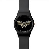 WW84 | Golden Wonder Woman Logo Watch