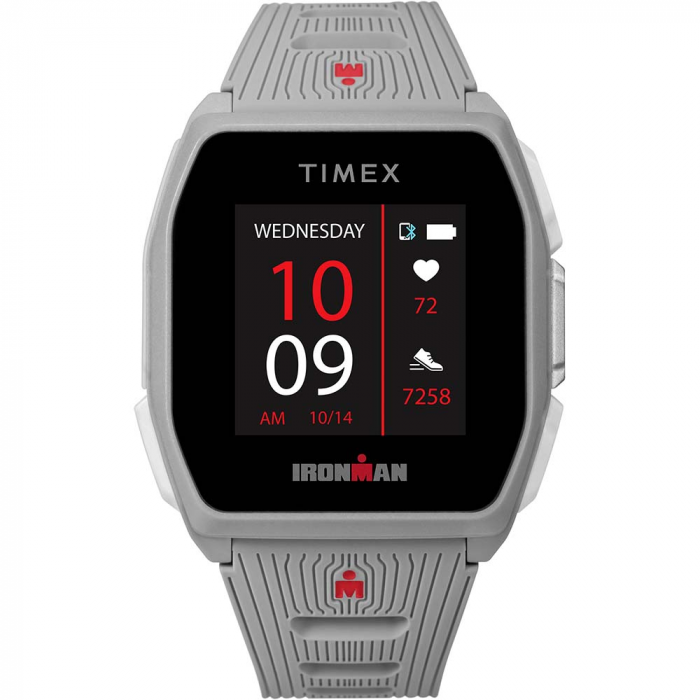 Timex IRONMANA(R) R300 GPS Smartwatch – Light Grey/Silver Tone