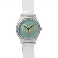 Gold Elegant Chic Classic Tennis Racquets Ball   Watch