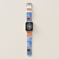 Impression, Sunrise – Excellent Watercolor Remake Apple Watch Band