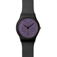 Luxury Purple Wallpaper Wristwatch