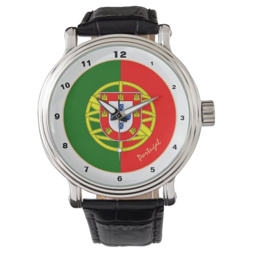 Portuguese Flag &amp; Portugal trendy fashion /design Watch
