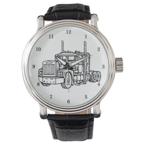 Very Cool BIG RIG Truck Wrist Watch