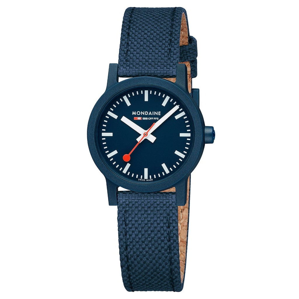 Sustainable Materials: Petite Monochrome Deep Ocean Blue Watch