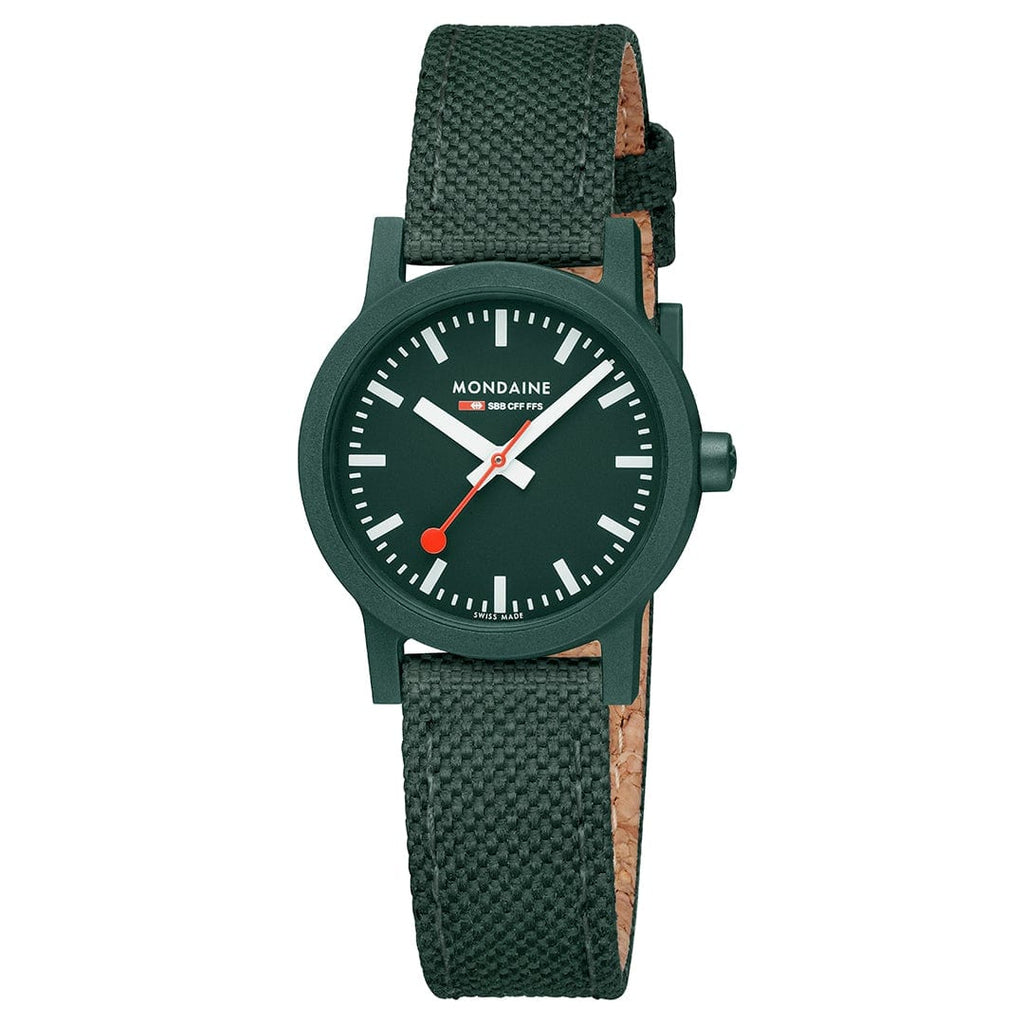 Sustainable Materials: Petite Monochrome Green Watch