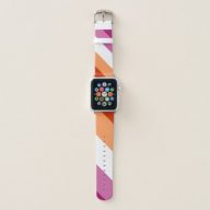 Lesbian flag  apple watch band