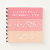 Letters to My Granddaughter As I Watch You Grow Notebook