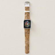 Old map(1746)map, old, world, antique, history, an apple watch band