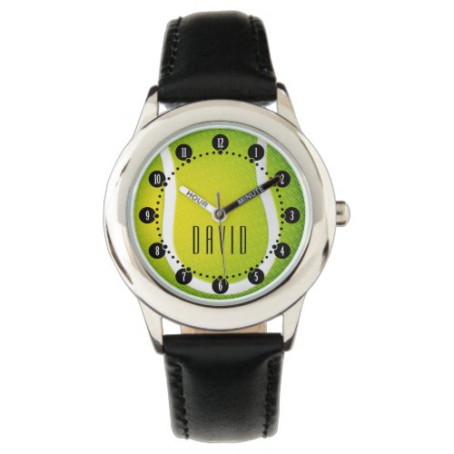 Personalizable Tennis Time | Cool Sport gifts Watch