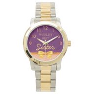 Sister World's best purple rose gold Watch