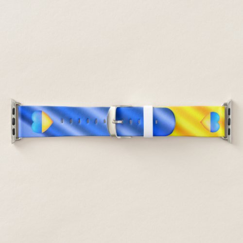 Ukraine – Freedom – Peace – Ukraine Flag  Apple Watch Band