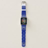Bandana Dodger Blue Apple Watch Band