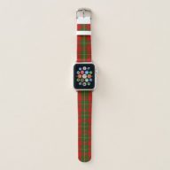 Scottish Clan MacGregor Tartan Plaid Apple Watch Band