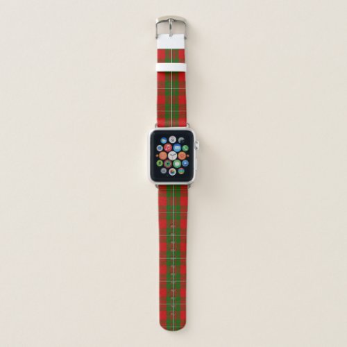 Scottish Clan MacGregor Tartan Plaid Apple Watch Band