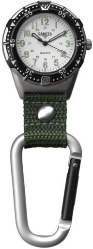 Dakota Watches Aluminum Backpacker Green
