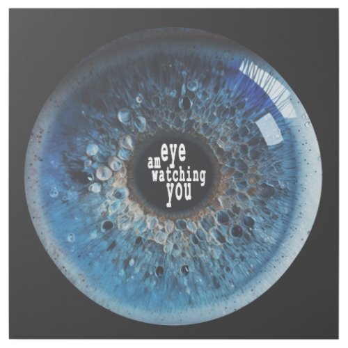 Eye Am Watching You Brillant Eye Vision Observer Gallery Wrap