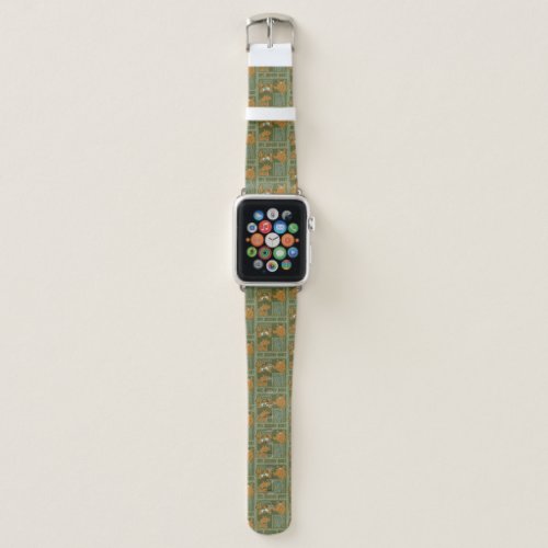 Hey Scooby-Doo Tribal Square Graphic Apple Watch Band