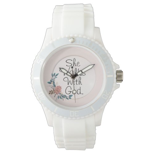 She Walks With God Watch