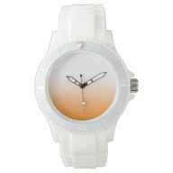 Any Color with Orange Gradient Wristwatch