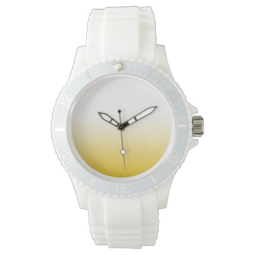Any Color with Yellow Gradient Wristwatch
