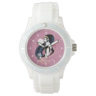 Justice League | Wonder Woman Profile Pop Art Wristwatch