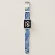 The Starry Night by Van Gogh Apple Watch Band