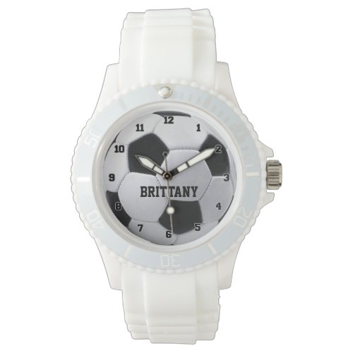 Personalized Soccer Ball Watch