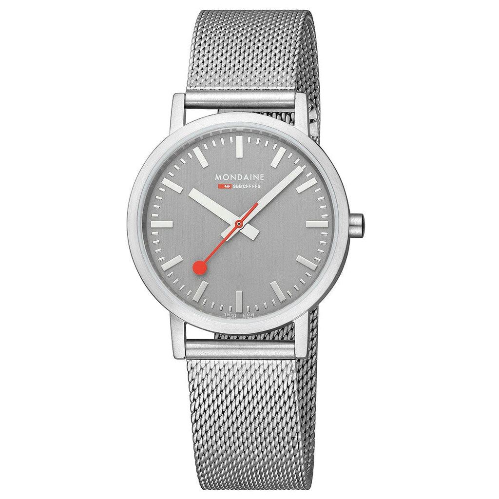 Classic&comma; 36 mm&comma; Stainless Steel Gray Watch