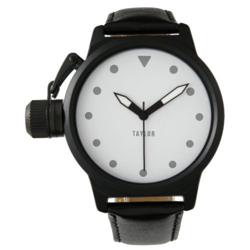 Personalized Luxury Classic Black Watch