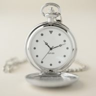 Personalized Luxury Classic Elegant Modern Pocket Watch