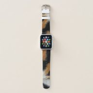 Calico Fur Pattern Apple Watch Band