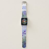 Claude Monet – Lilac Irises / Iris Mauves Apple Watch Band