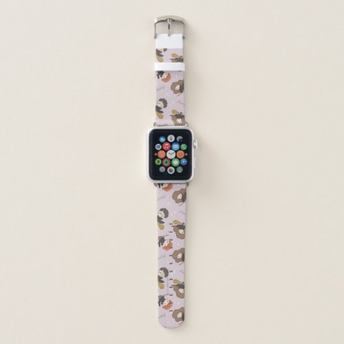 HARRY POTTER™, Hermione, &amp; Ron Flying Pattern Apple Watch Band