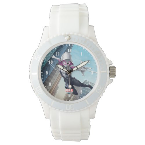 Ghost-Spider Web Slinging Through City Watch