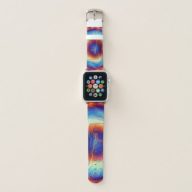 Psychedelic Art Apple Watch Band