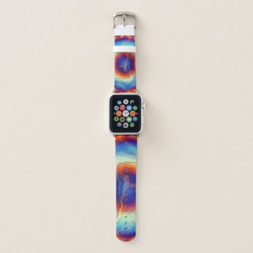 Psychedelic Art Apple Watch Band
