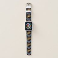 WW84 | Wonder Woman Neon Light Logo Apple Watch Band