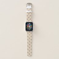Abby Cadabby | Flower Face Pattern Apple Watch Band