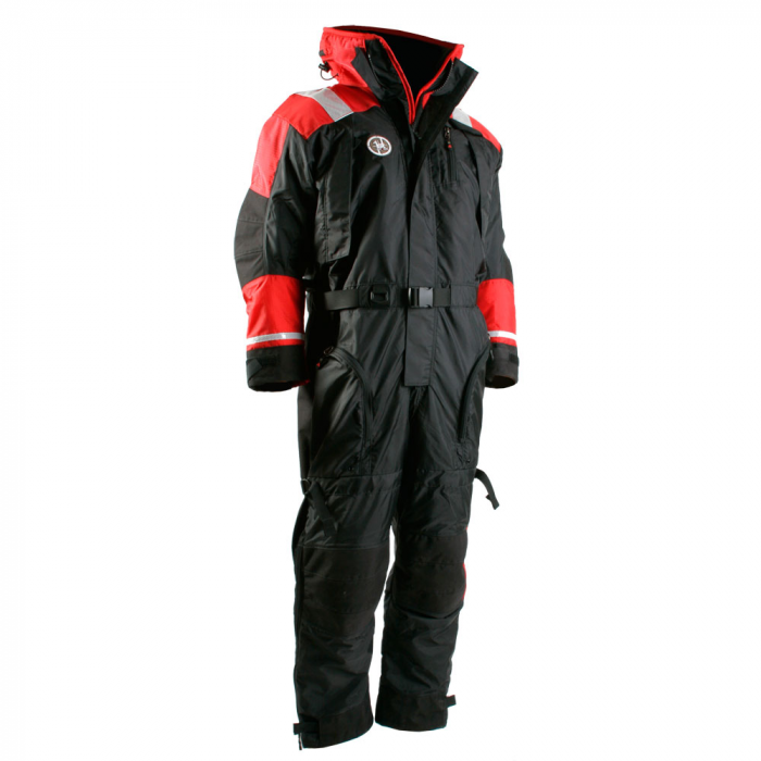 First Watch Anti-Exposure Suit – Black/Red – X-Large