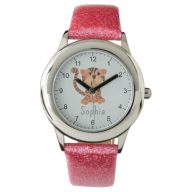 Girls Cute Jungle Tiger Kids Watch