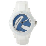 Personalized Volleyball Watch for Her, Your Color