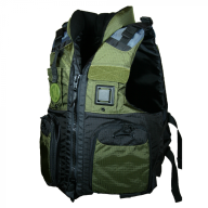 First Watch AV-800 Pro 4-Pocket Vest (USCG Type III) – Green/Black – 2XL/3XL