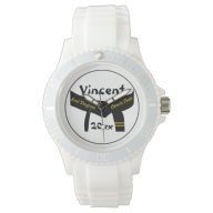 Martial Arts 2nd Degree Black Belt Watch