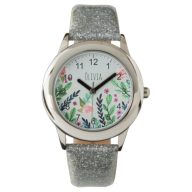 Girls Cute Botanical Watercolor Flowers Kids Watch