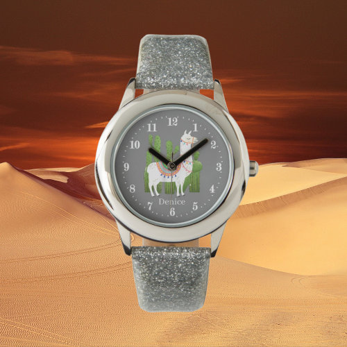 cute llama sloth add name Watch