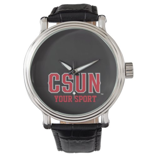 CSUN Red – Customize Your Sport Watch
