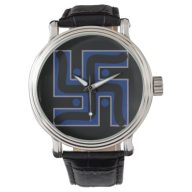 Handskull Swastika Hindu good luck / Sports Watch